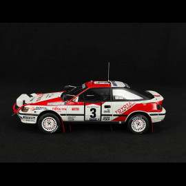 Set Rallye Toyota Celica GT-Four ST165 n° 3 Sieger Rallye Safari 1990 avec Remorque 1/18 Ottomobile OT480