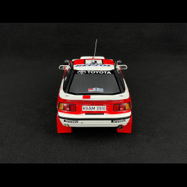 Set Rallye Toyota Celica GT-Four ST165 n° 3 Sieger Rallye Safari 1990 avec Remorque 1/18 Ottomobile OT480
