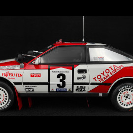 Set Rally Toyota Celica GT-Four ST165 n° 3 Winner Rally Safari 1990 avec Remorque 1/18 Ottomobile OT480