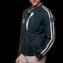 Carroll Shelby O'Shell Canvas Jacket Navy Blue / White Stripes - Men