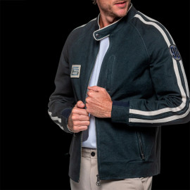 Carroll Shelby O'Shell Canvas Jacket Navy Blue / White Stripes - Men