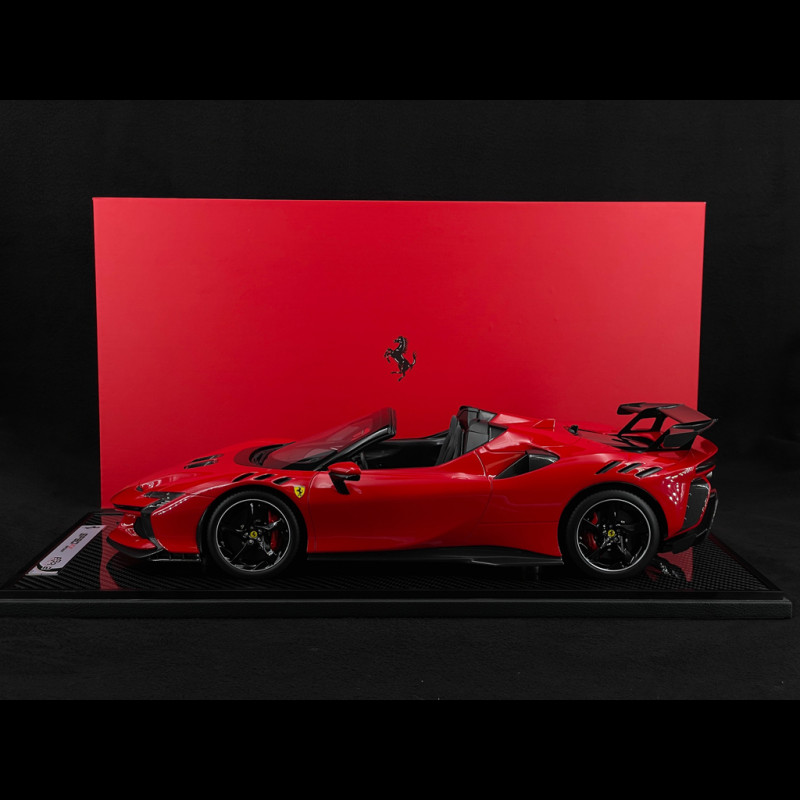 Ferrari SF90XX Stradale Spider 2024 Rosso Corsa 1/12 BBR Models BBR1221B