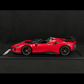 Ferrari SF90XX Stradale Spider 2024 Rosso Corsa 1/12 BBR Models BBR1221B