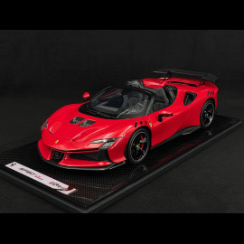 Ferrari SF90XX Stradale Spider 2024 Rosso Corsa 1/12 BBR Models BBR1221B