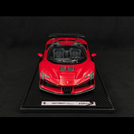 Ferrari SF90XX Stradale Spider 2024 Rosso Corsa 1/12 BBR Models BBR1221B