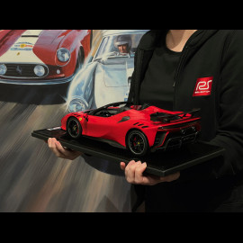 Ferrari SF90XX Stradale Spider 2024 Rosso Corsa 1/12 BBR Models BBR1221B
