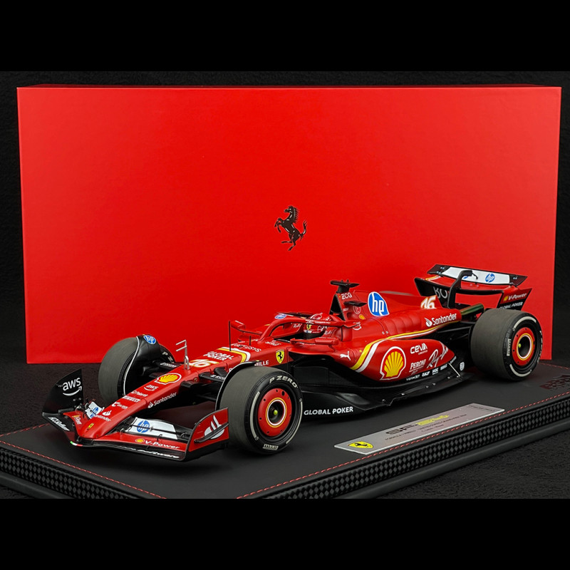 Charles Leclerc Ferrari SF-24 n° 16 Winner Austin GP USA 2024 F1 1/18 BBR Models BBR241816EDIE