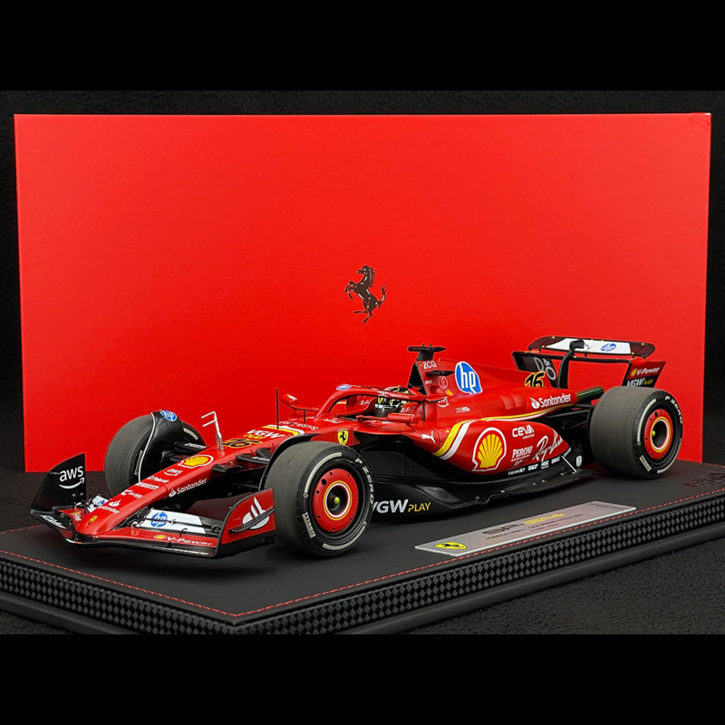 Charles Leclerc Ferrari SF-24 n° 16 Sieger GP Italien Monza 2024 F1 1/18 BBR Models BBR241816DDIE