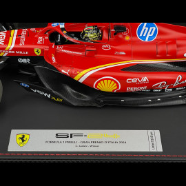 Charles Leclerc Ferrari SF-24 n° 16 Winner Italian GP Monza 2024 F1 1/18 BBR Models BBR241816DDIE