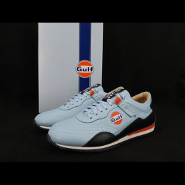 Gulf Shoes Light Blue / Navy Blue Leather GU261FWM04-125