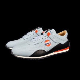 Gulf Schuhe Hellblau / Marineblau Leder GU261FWM04-125