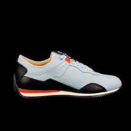 Gulf Shoes Light Blue / Navy Blue Leather GU261FWM04-125
