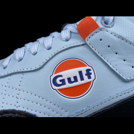 Gulf Schuhe Hellblau / Marineblau Leder GU261FWM04-125