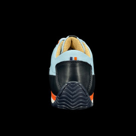 Gulf Shoes Light Blue / Navy Blue Leather GU261FWM04-125