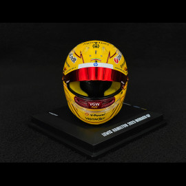 Ferrari Helmet Lewis Hamilton n° 44 5th Monaco GP 2025 F1 1/5 Looksmart LSHEL016