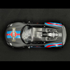 Porsche 918 Spyder n° 15 Weissach Package Martini 2013 Mattschwarz 1/18 Autoart 77929