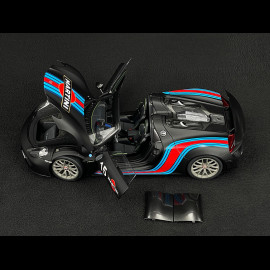 Porsche 918 Spyder n° 15 Weissach Package Martini 2013 Mattschwarz 1/18 Autoart 77929