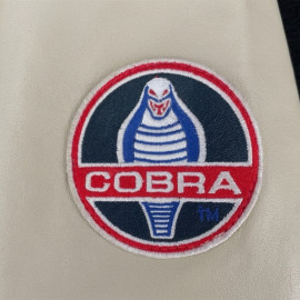 Carroll Shelby Lederjacke Dallas Ecru - Herren