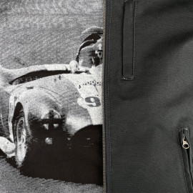 Carroll Shelby O'Shell Canvas-Jacke Marineblau / Weiße Streifen - Herren