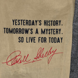 Carroll Shelby O'Shell Canvas-Jacke Marineblau / Weiße Streifen - Herren