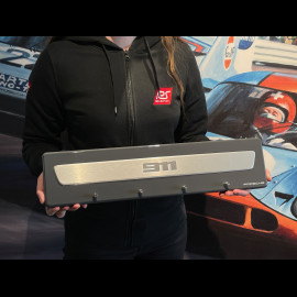 Großer Porsche 911 Wandschlüsselhalter Schiefergrau WAP0506020TSBR