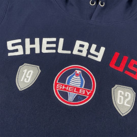 Carroll Shelby Mustang Hoodie Marineblau - Herren