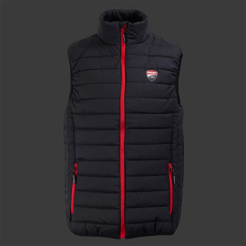 Ducati Sleeveless Jacket Quilted Black / Red SD2642 - Unisex