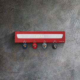 Large Porsche 911 Key Holder Carmin Red WAP0506030TSBR
