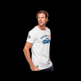 Carroll Shelby Tribut-T-Shirt zum Le-Mans-Sieg 1959 Weiß - Herren