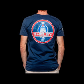 Carroll Shelby Tribute Le Mans 1966 T-Shirt Navy Blue - Men