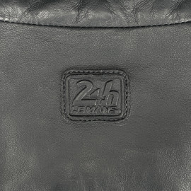 Steve McQueen Leather Jacket x 24h Le Mans Austin Navy Blue 28075-N - Men's