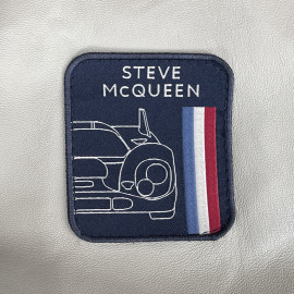 Steve McQueen Leather Jacket x 24h Le Mans Austin Ecru 28075-E - Men