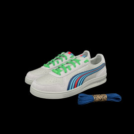 Porsche Schuhe Martini Racing Puma Grau + Tasche + Schlüsselanhänger Limitierte Auflage WAP101T0MR