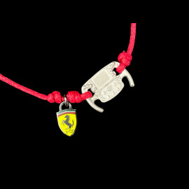 Ferrari Armband Formel 1 Lenkrad Team Leclerc / Hamilton Hergestellt in Italien - Damen / Kinder