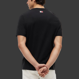 Cadillac T-Shirt F1 Team x Tommy Hilfiger Logos 2026 Black MN0MN00082BDS - Unisex