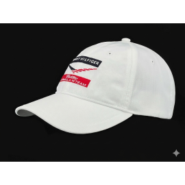 Cadillac Cap F1 Team x Tommy Hilfiger Chevron 2026 White AU0AU02091YCF - Unisex