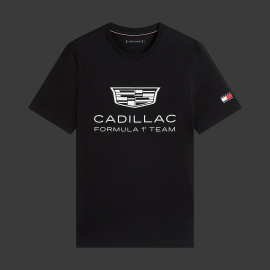 Cadillac T-Shirt F1 Team x Tommy Hilfiger Emblem 2026 Black MN0MN00100BDS - Unisex