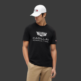 Cadillac T-Shirt F1 Team x Tommy Hilfiger Emblem 2026 Black MN0MN00100BDS - Unisex
