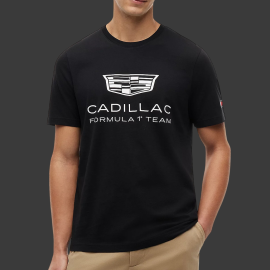 Cadillac T-Shirt F1 Team x Tommy Hilfiger Emblem 2026 Schwarz MN0MN00100BDS - Unisex