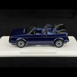 Volkswagen VW Golf Quartett Cabriolet 1992 Inca Bleu 1/18 Norev 188628