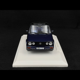 Volkswagen VW Golf Quartett Cabriolet 1992 Inca Bleu 1/18 Norev 188628