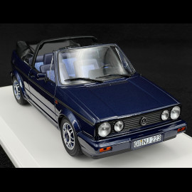 Volkswagen VW Golf Quartett Cabriolet 1992 Inca Blau 1/18 Norev 188628