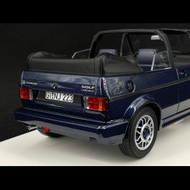 Volkswagen VW Golf Quartett Cabriolet 1992 Inca Bleu 1/18 Norev 188628