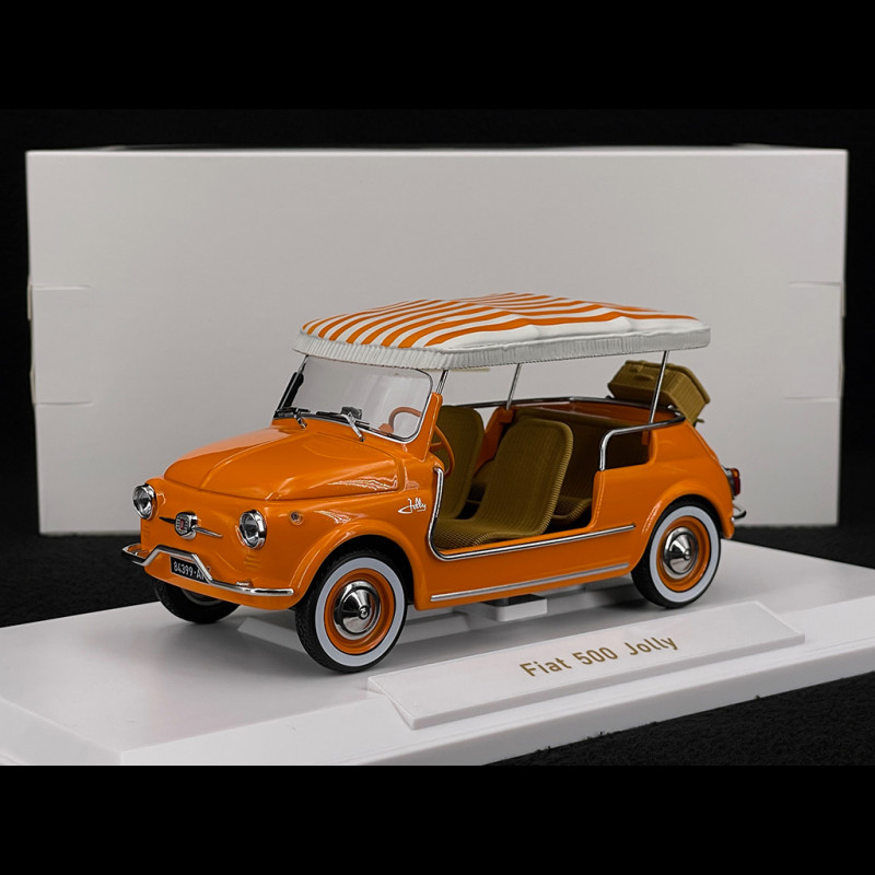 Fiat 500 Jolly 1965 Orange 1/18 Norev 187791