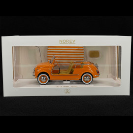 Fiat 500 Jolly 1965 Orange 1/18 Norev 187791