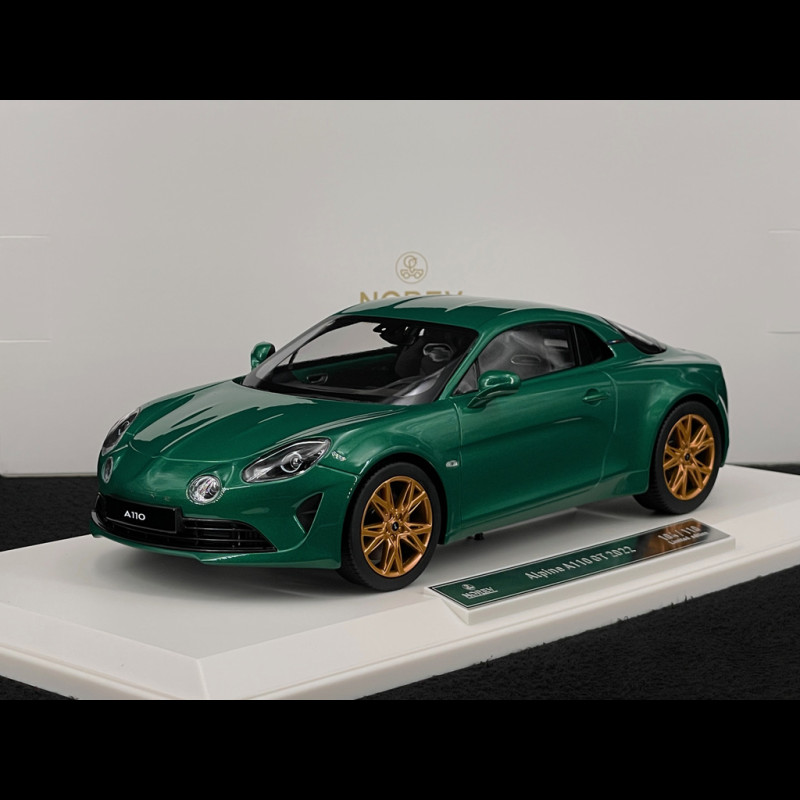 Alpine A110 GT 2022 Smaragdgrün 1/18 Norev 185432