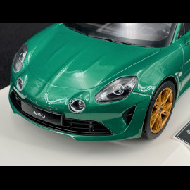 Alpine A110 GT 2022 Emerald Green 1/18 Norev 185432