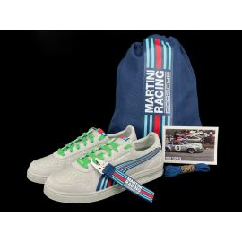 Porsche Shoes Martini Racing Puma Grey + Bag + Keyring Limited Edition WAP101T0MR - unisex