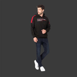 Porsche Hoodie Motorsport 4 Collection black / red WAP124NFMS - men