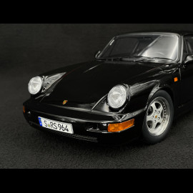 Porsche 911 Carrera RS Typ 964 Speedline-Felgen 1992 Schwarz 1/12 KK Scale KKDC120243S